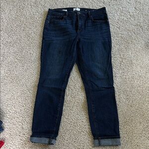 LOFT Blue skinny Ankle Cropped Jeans